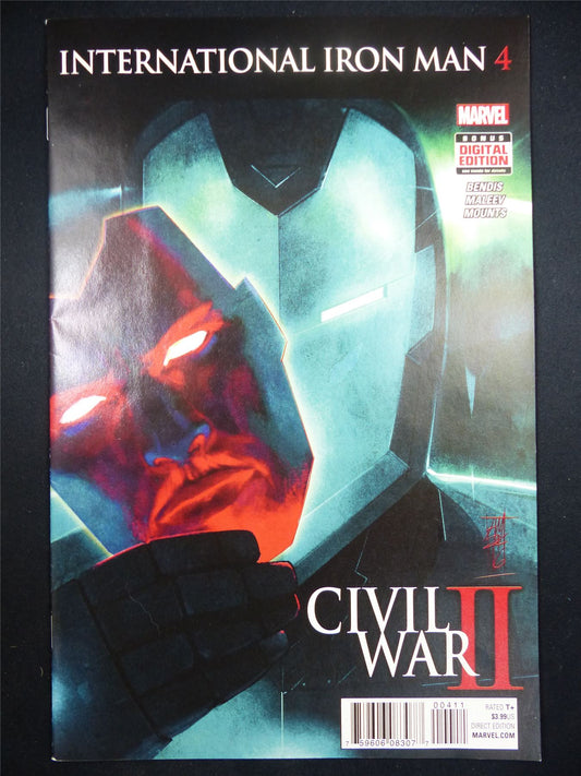 International IRON Man #4 - Civil War 2 - Marvel Comic #FT