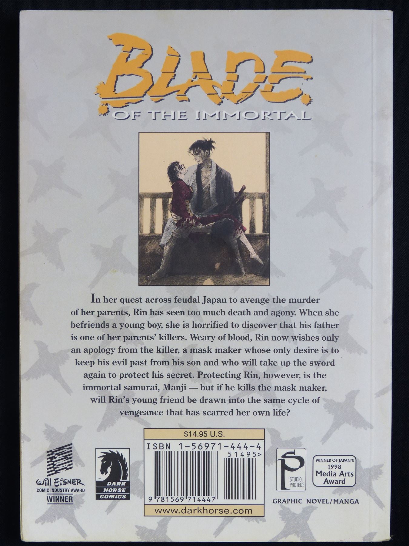Blade of the Immortal vol 5: On Silent Wings II - Dark Horse Manga #54T