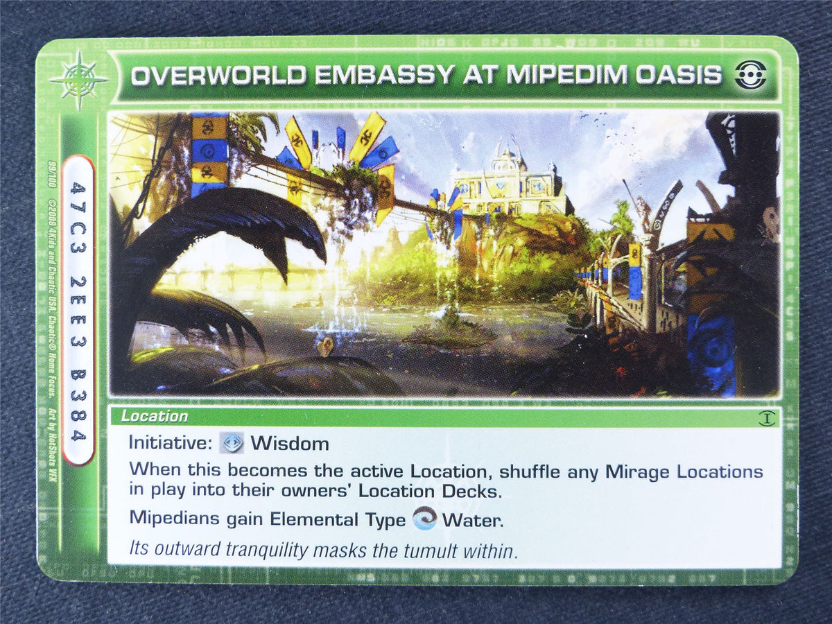 Overworld Embassy at Mipedim Oasis 99/100 - Chaotic Cards #K2