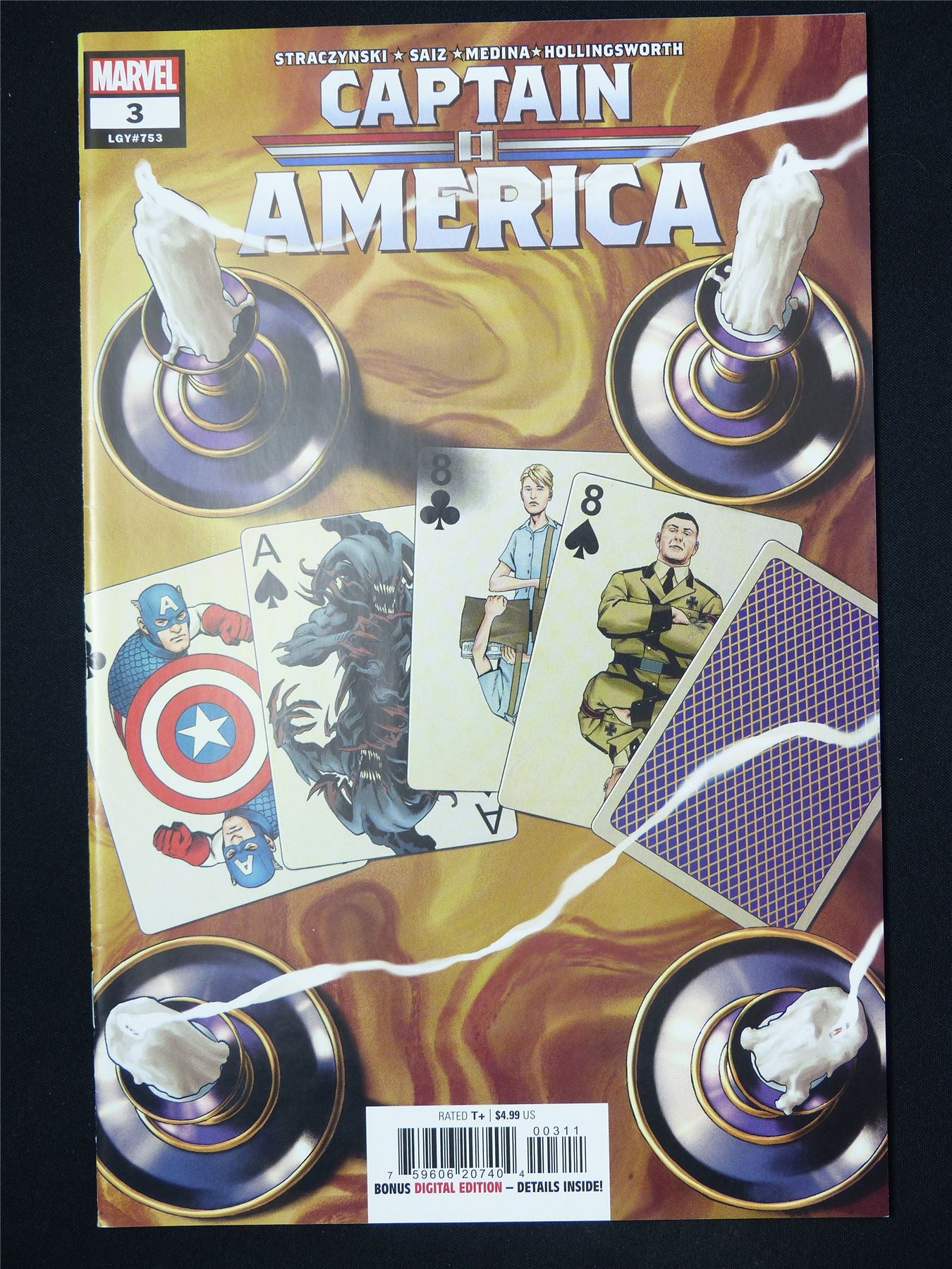 CAPTAIN America #3 - Marvel Comic #1N9