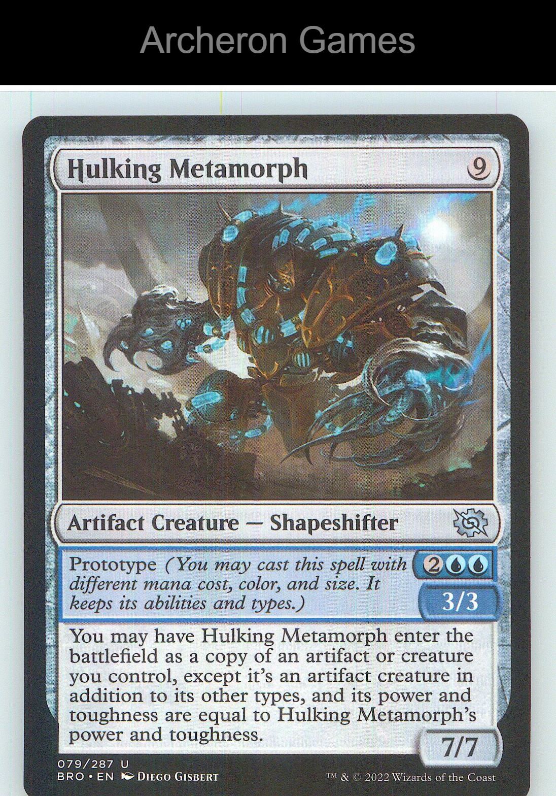 Hulking Metamorph BRO 79 UC MTG Card NM/EX+