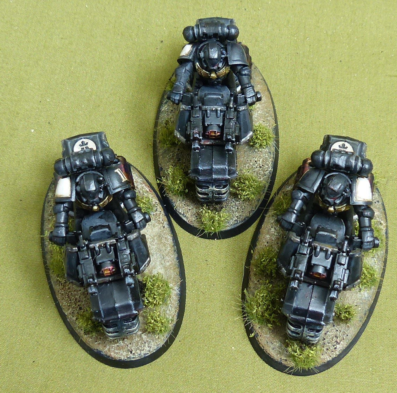 Outriders painted - Space Marine - Warhammer 40K #3YZ