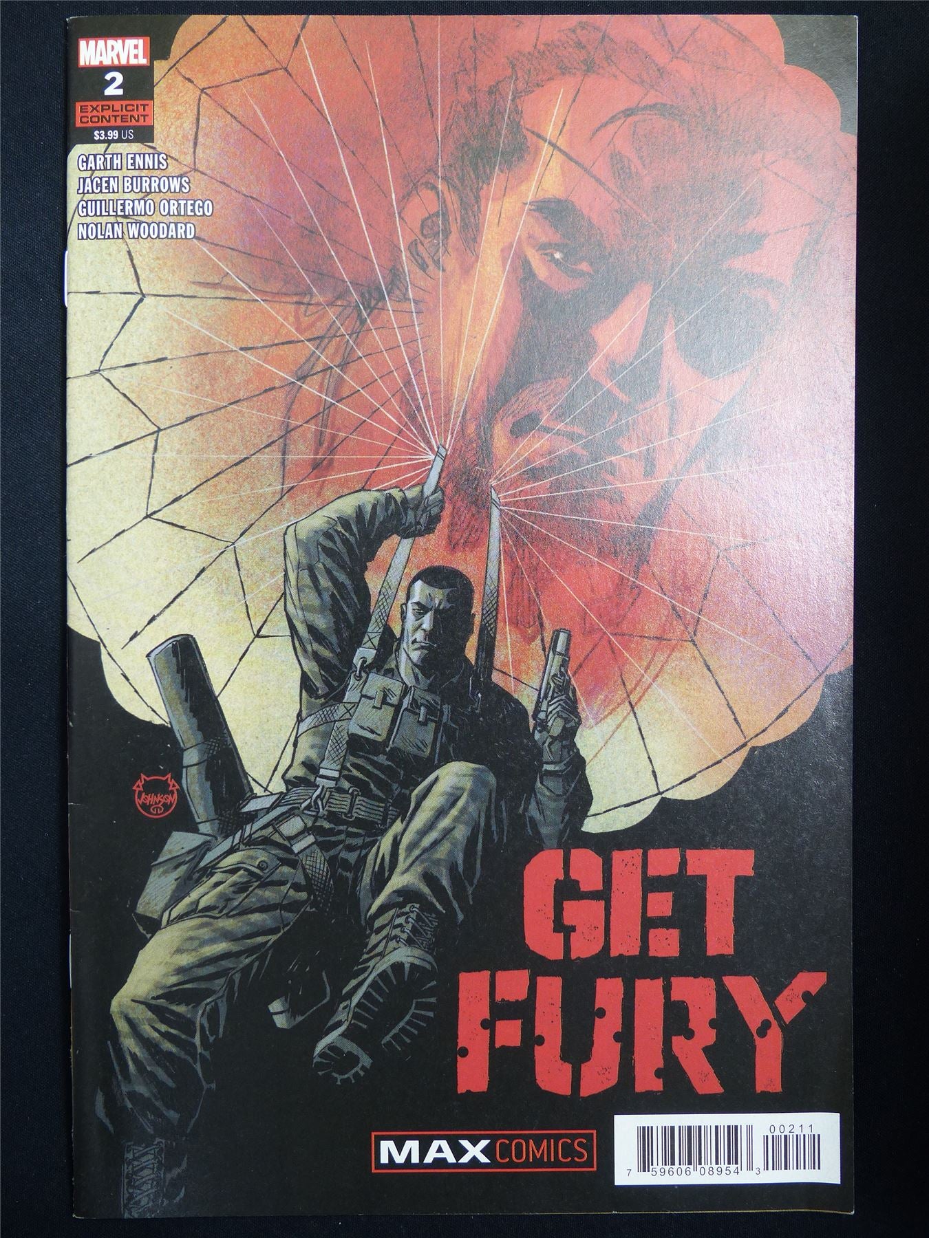 GET Fury #2 - B&B Marvel Comic #2JT