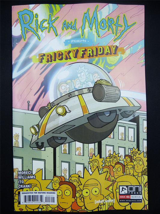 RICK and Morty: Fricky Friday #1 - Oct 2023 Oni Press Comic #17Z