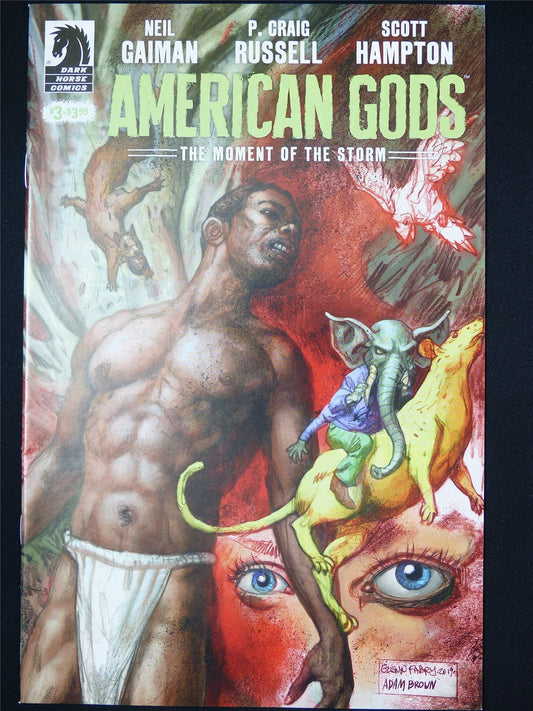 AMERICAN Gods: The Moment of the Storm #3 - Dark Horse Comic #49X