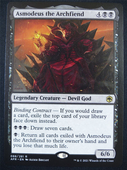 Asmodeus the Archfiend - AFR - Mtg Card #5BJ