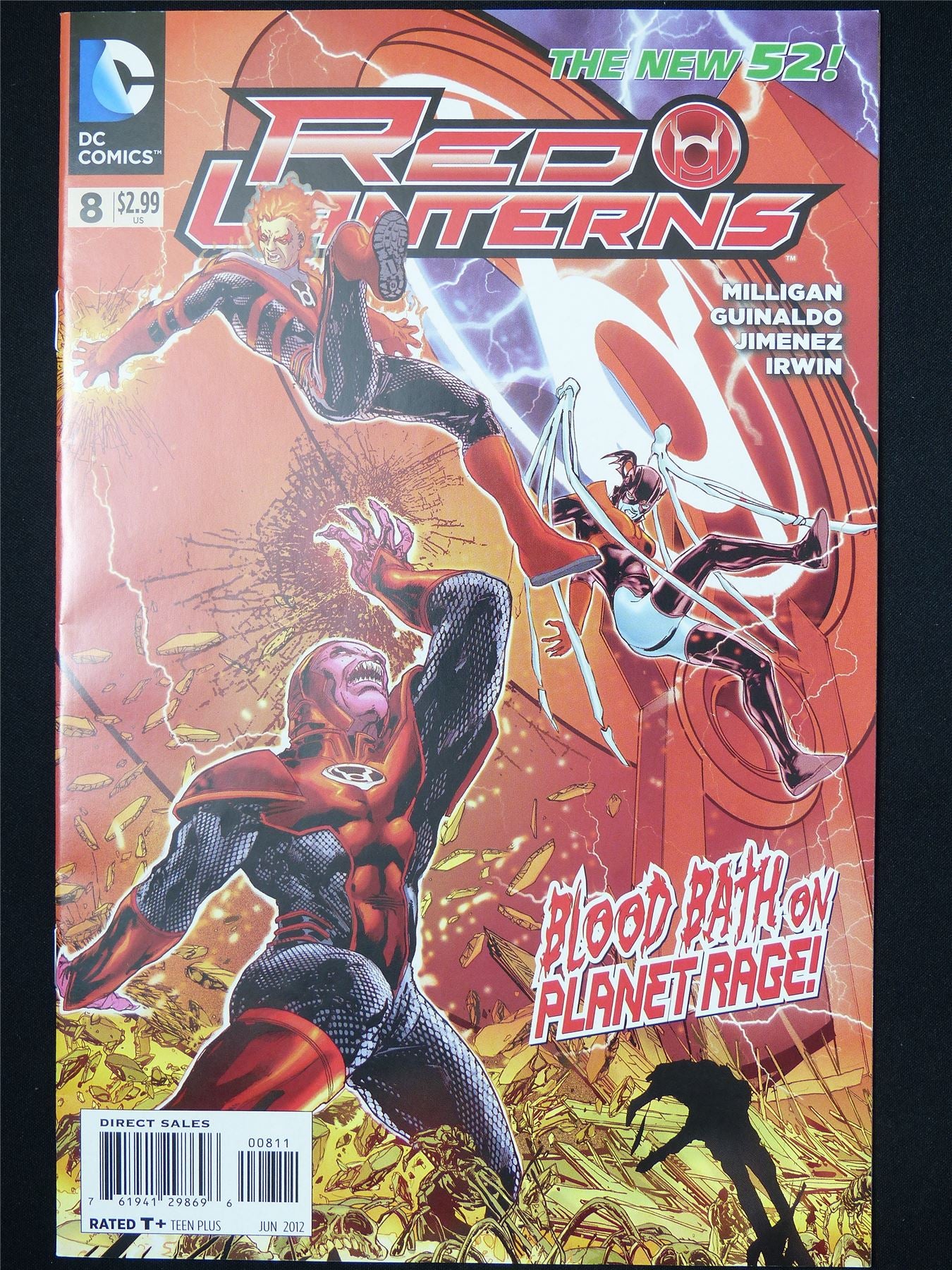 RED Lanterns #8 - B&B DC Comic #818
