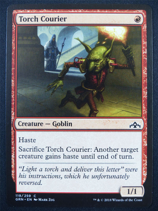 Torch Courier - GRN - Mtg Card #5FD