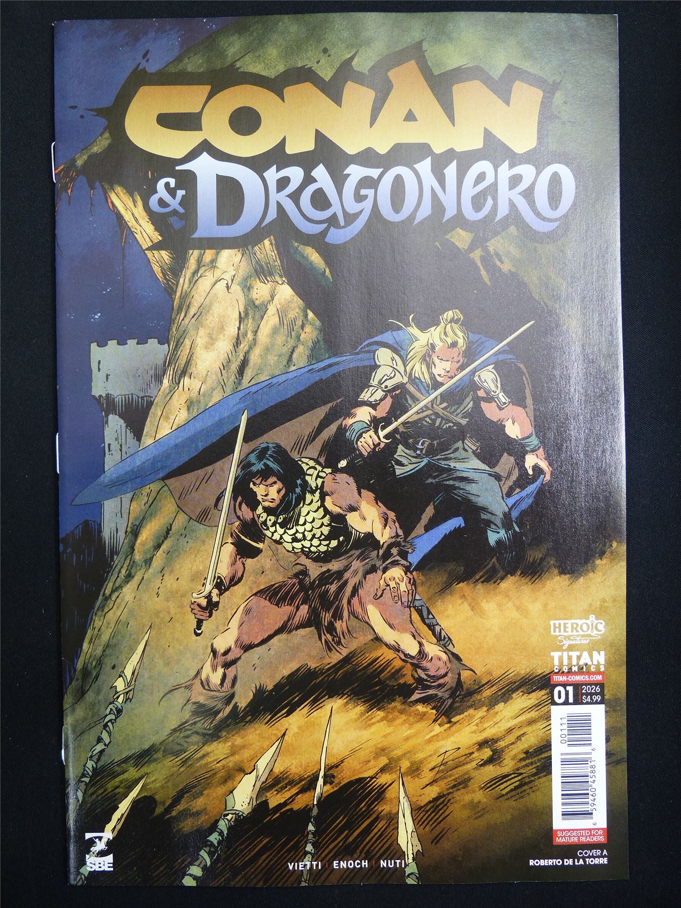 CONAN & Dragonero #1 Cvr A - May 2026 Titan Comic #P8