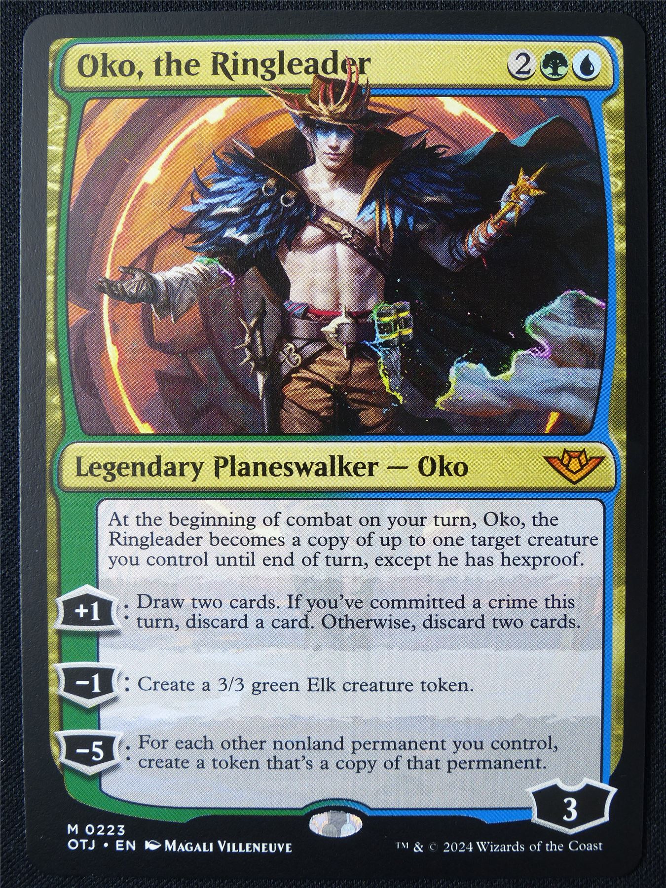 Oko the Ringleader - OTJ - Mtg Card #1BM