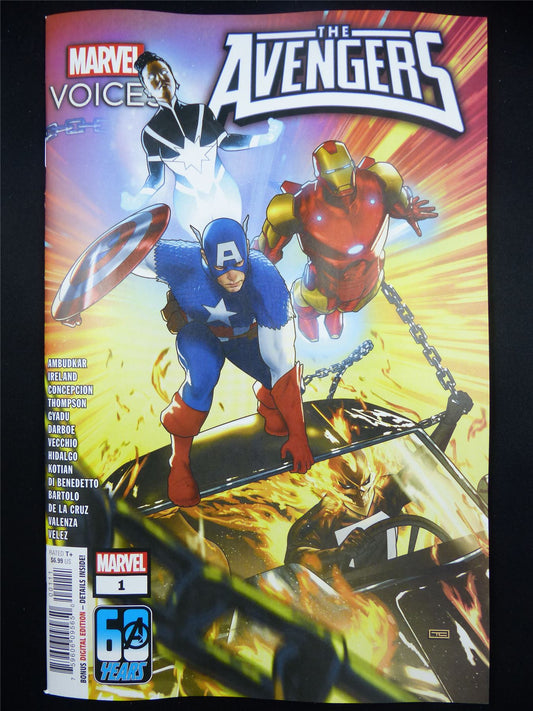 Marvel Voices: The AVENGERS #1 - Dec 2023 Marvel Comic #1B2