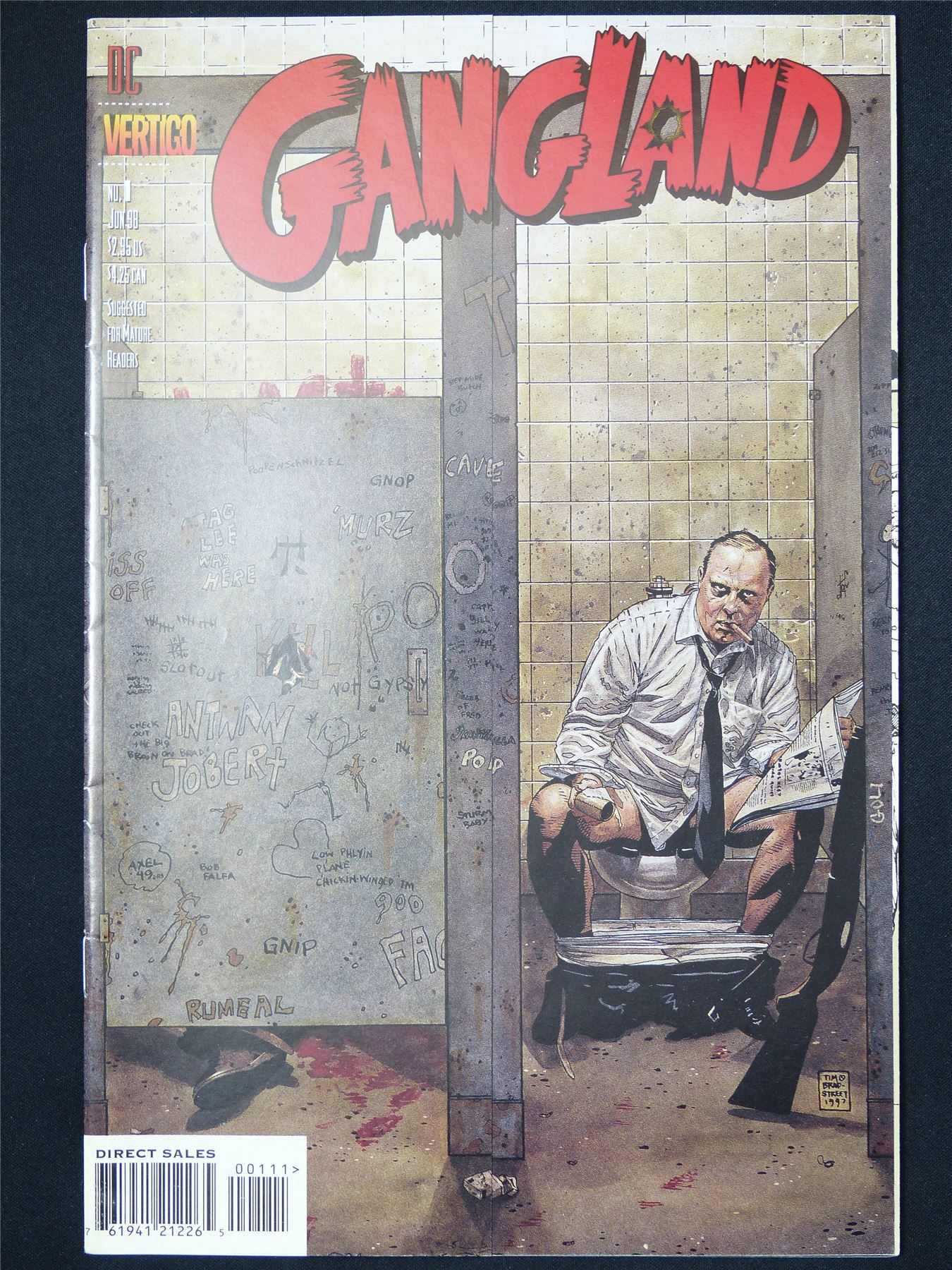 GANGLAND #1 - B&B DC Vertigo Comic #18C