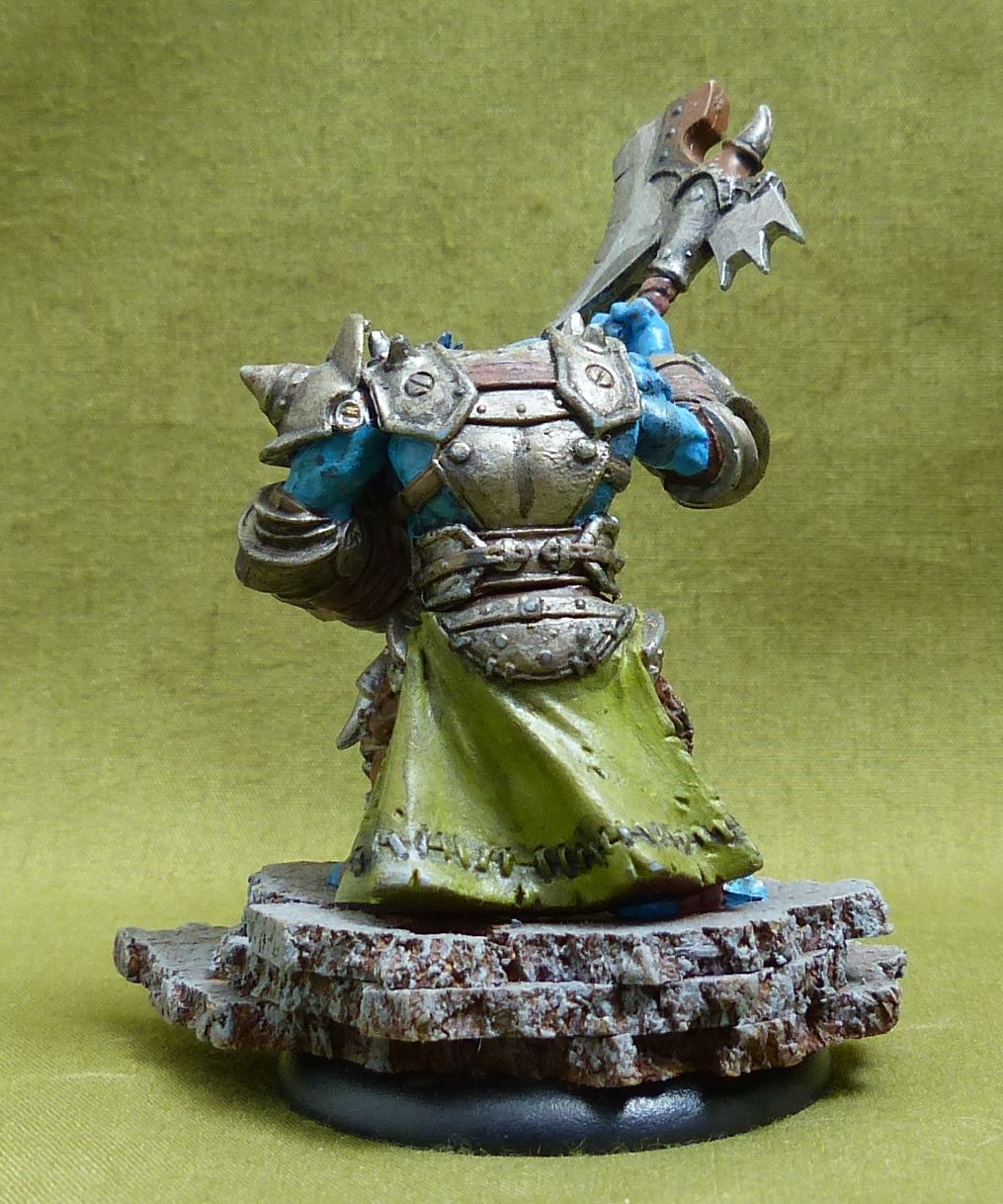 Troll Axer painted - Trollbloods - Warmachine Hordes #516