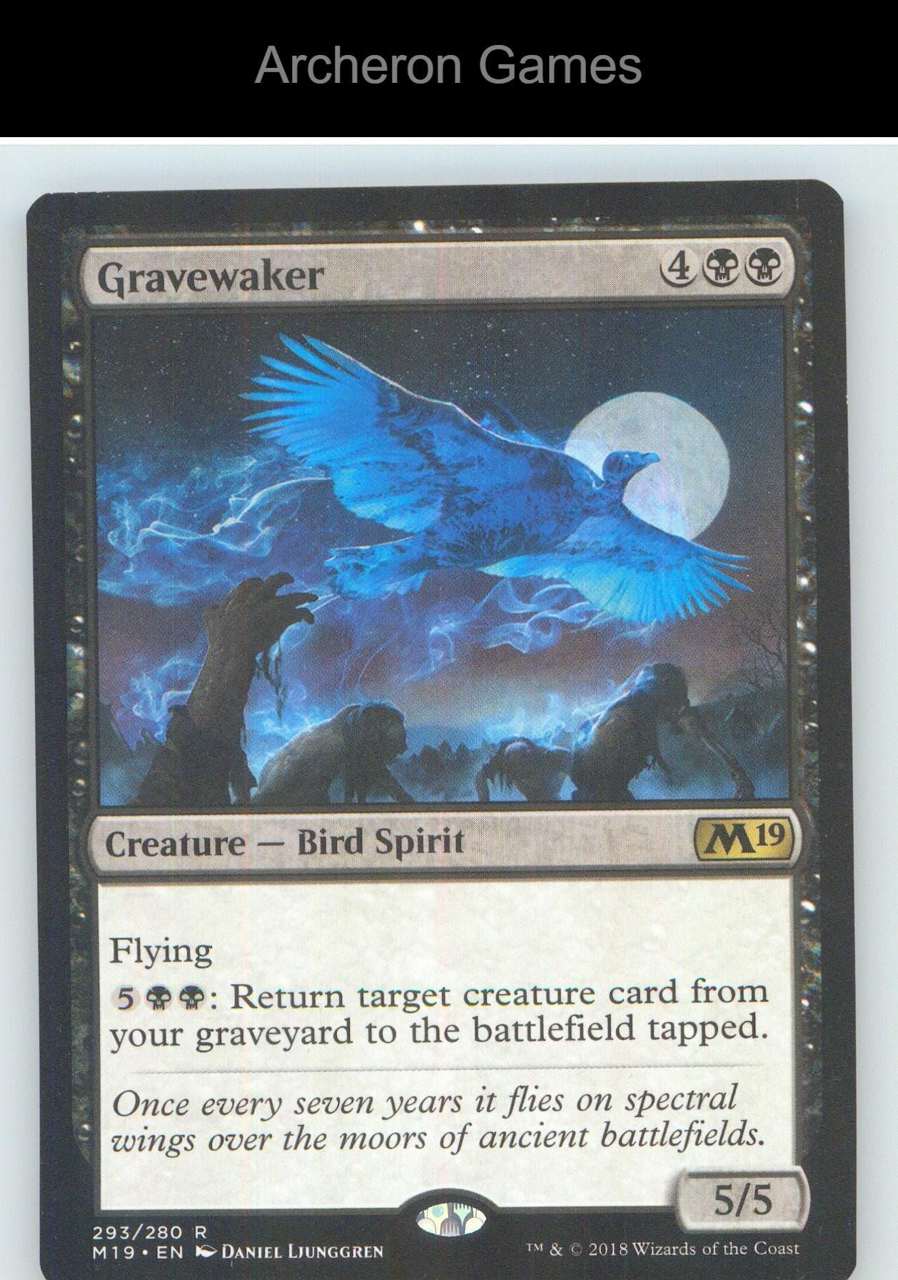 Gravewaker M19 293 R MTG Card NM/EX+