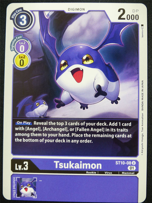 Tsukaimon ST10-08 U - Digimon Card #4E8
