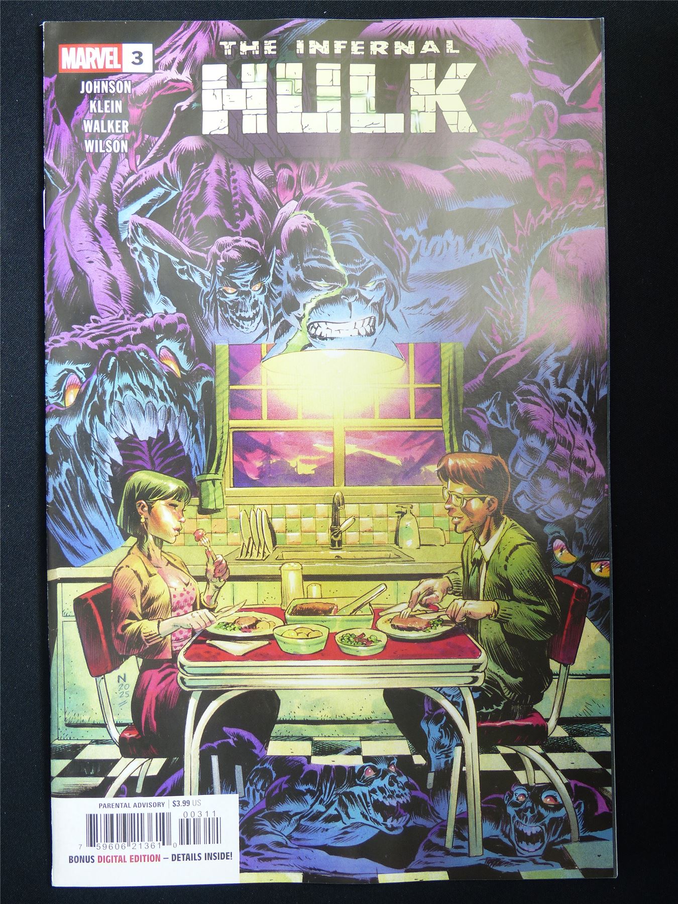 The Infernal HULK #3 - Marvel Comic #298