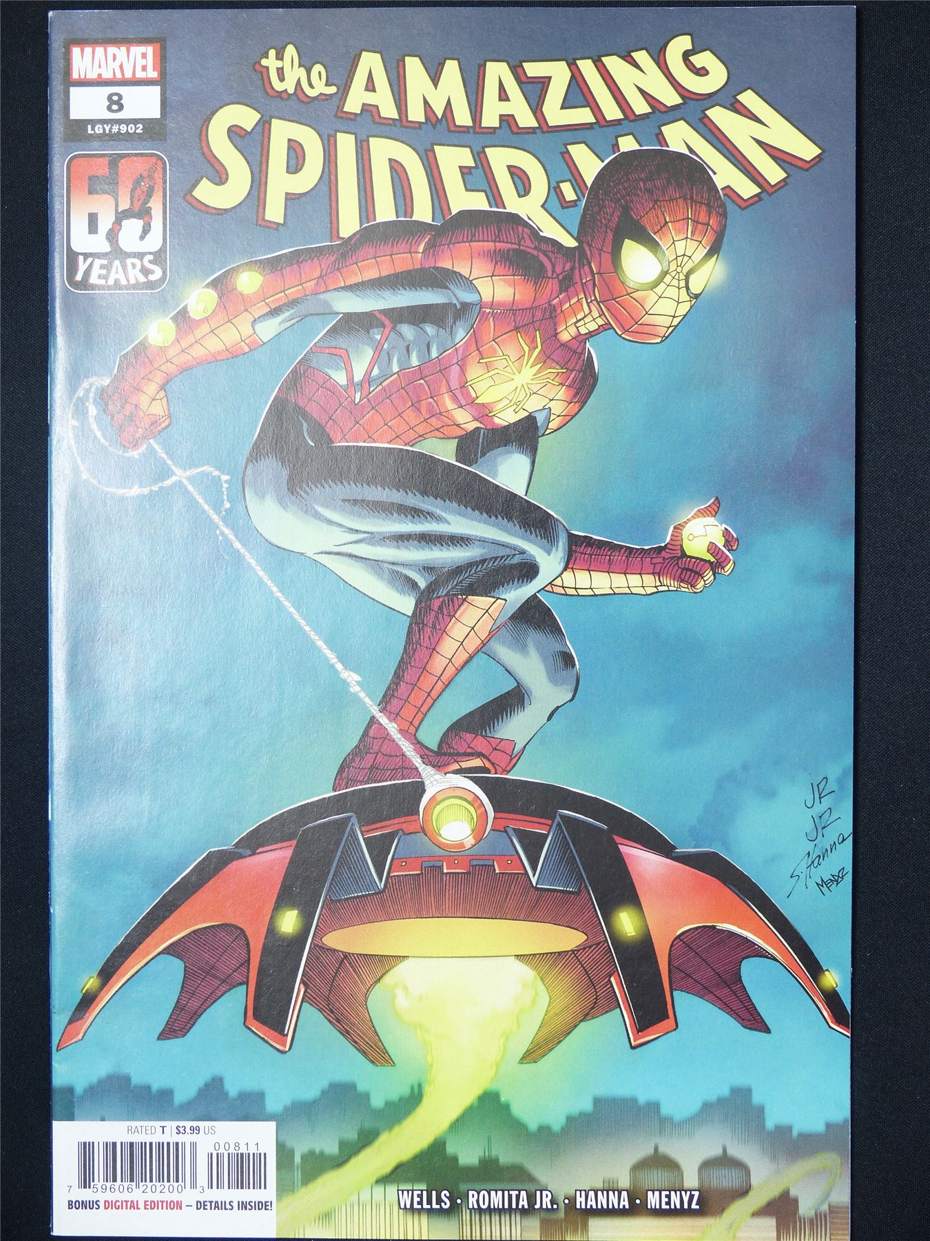 The Amazing SPIDER-MAN #8 - B&B Marvel Comic #7NM