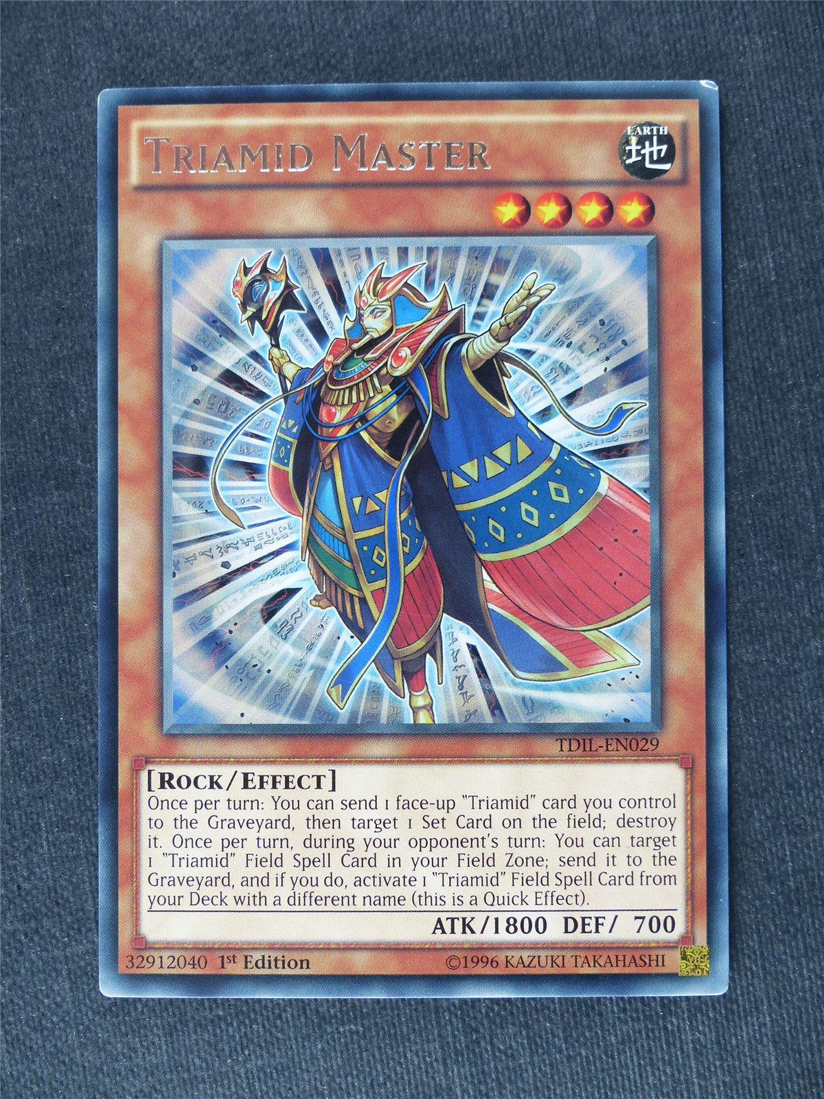 Triamid Master TDIL Rare - 1st ed - Yugioh Cards #TQ