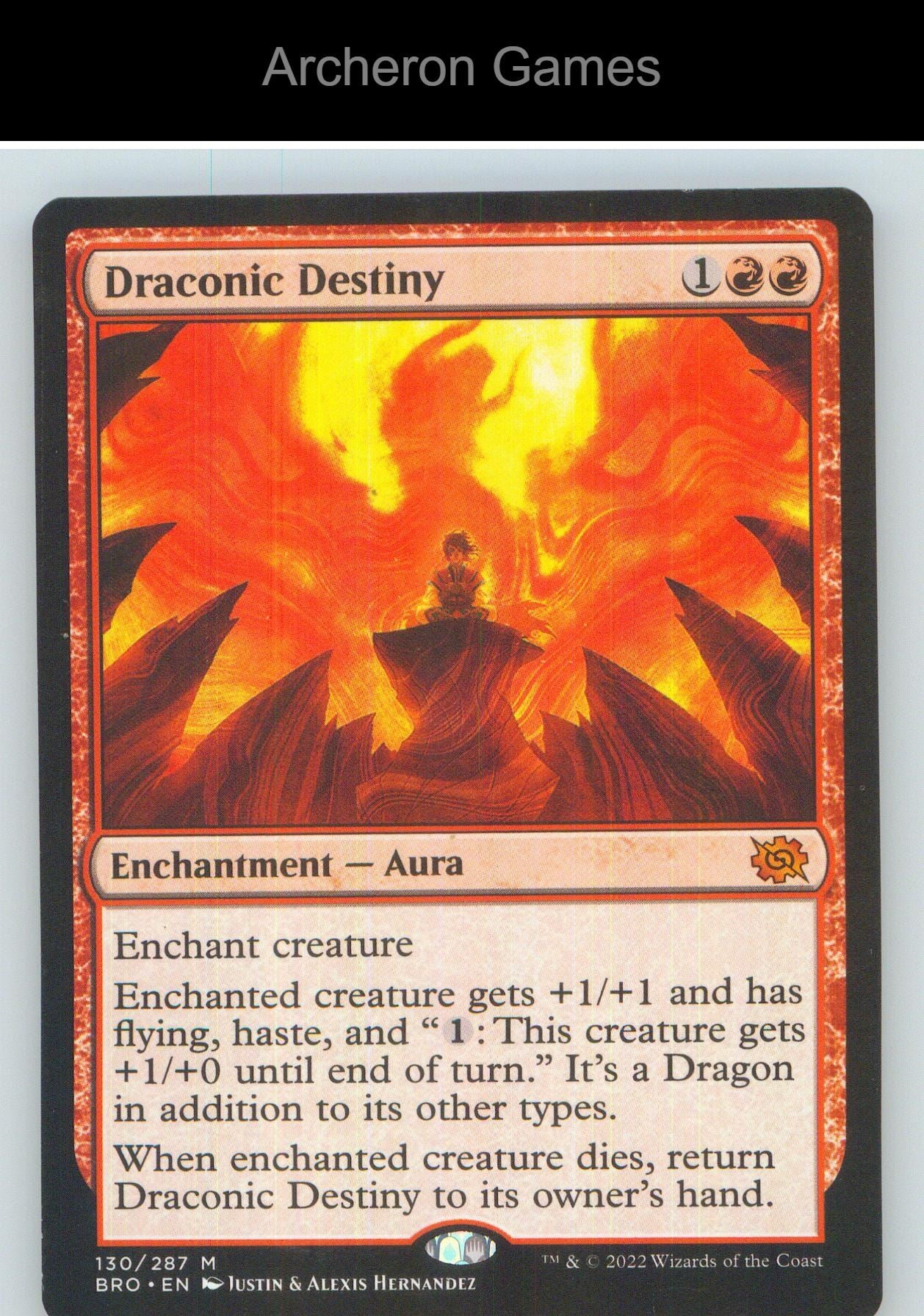 Draconic Destiny BRO 130 Mythic MTG Card NM/EX+