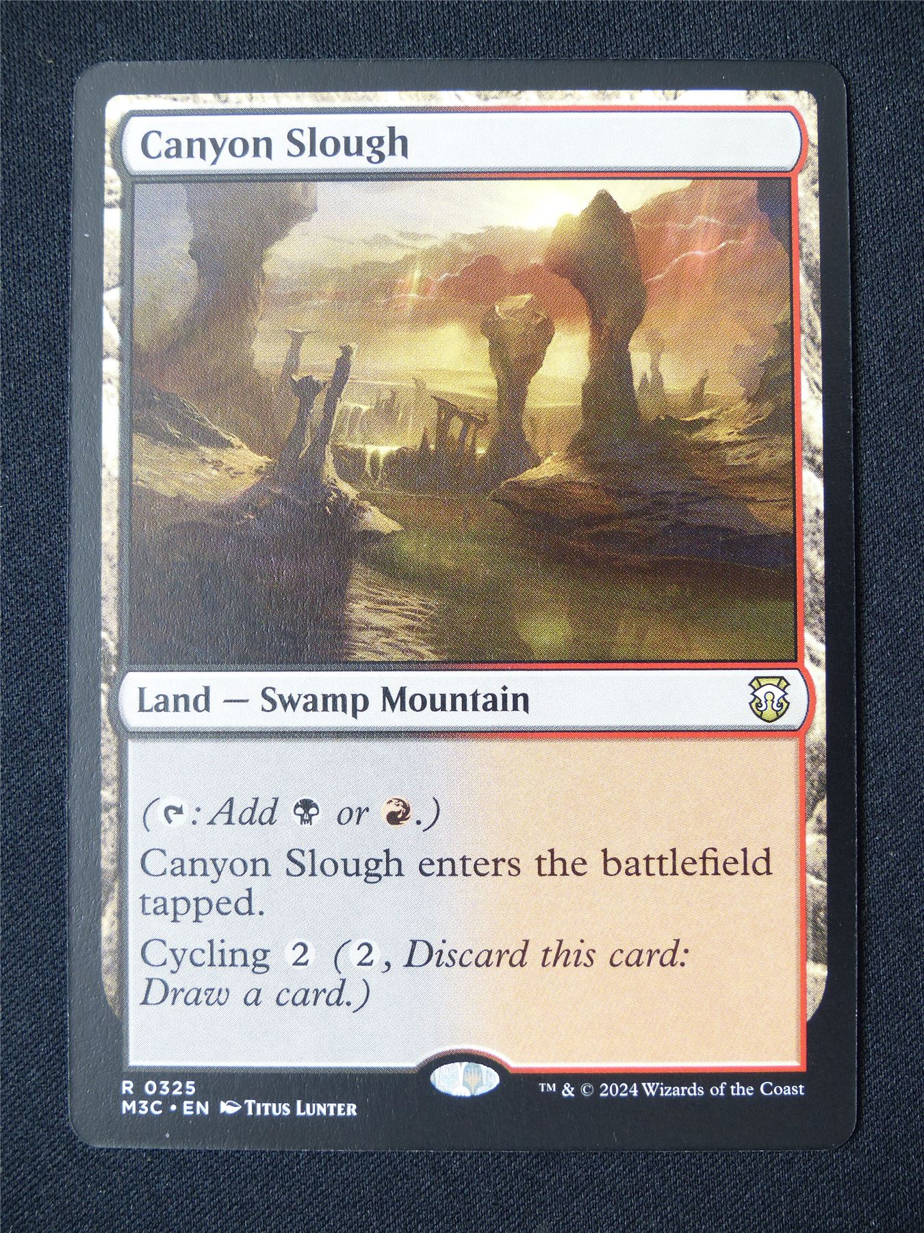 Canyon Slough - M3C - Mtg Card #309