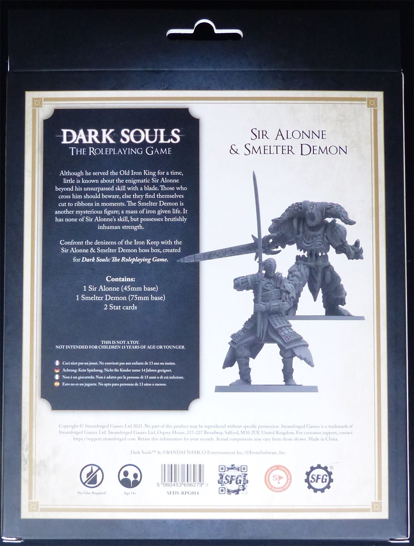 Sir Alonne & Smelter Demon - Dark Souls Roleplaying Game Miniatures #3KY