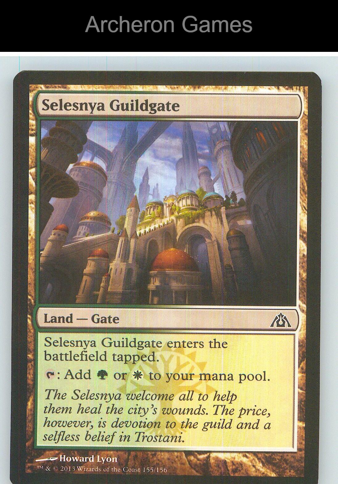 Selesnya Guildgate DGM 155 C MTG Card NM/EX+