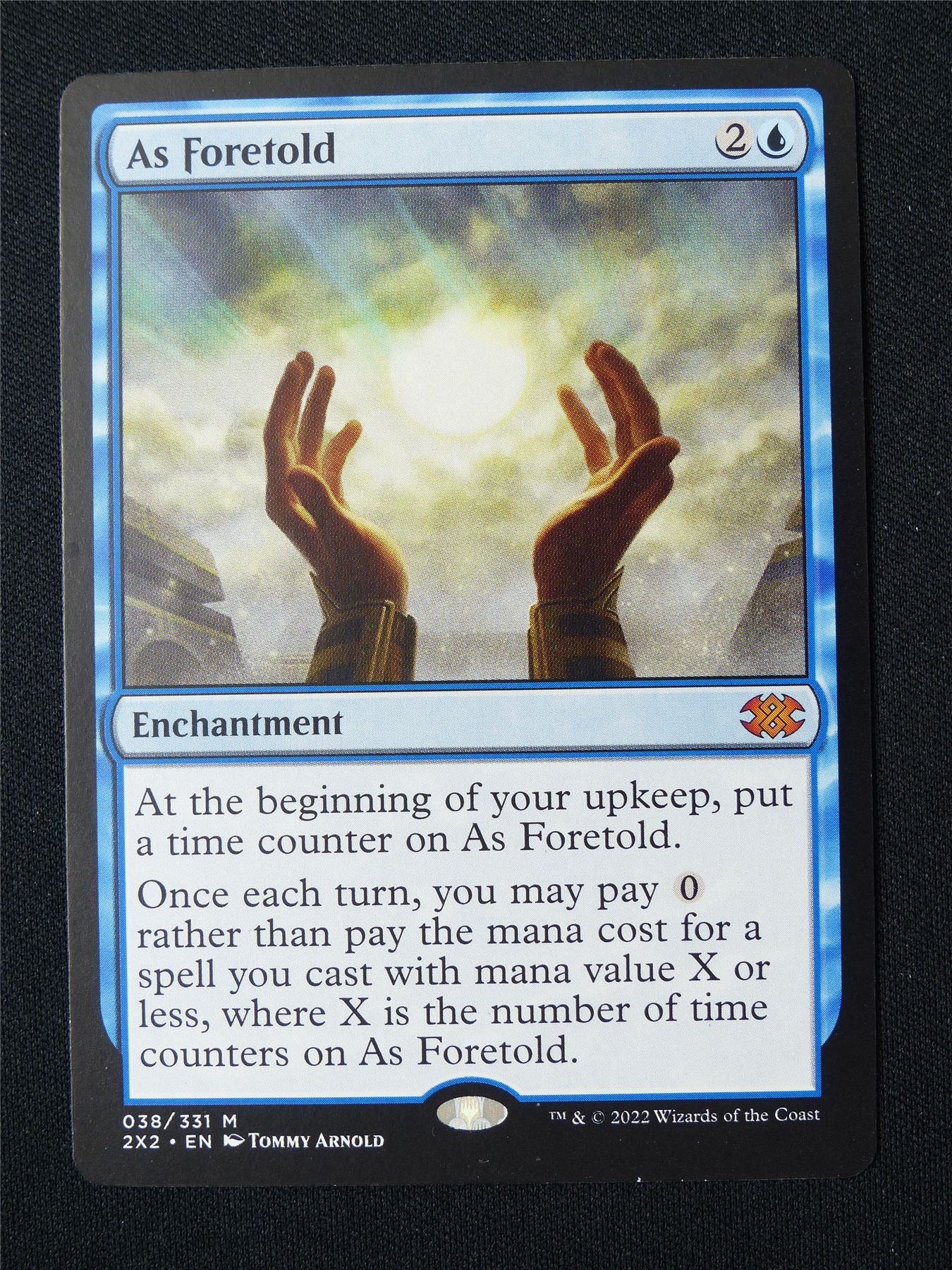 As Foretold - 2X2 - Mtg Card #4U7
