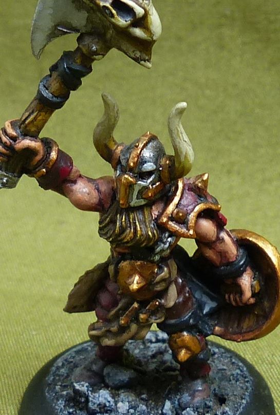 Classic Metal Marauder of Chaos Limited Edition painted - Warhammer AoS #53O