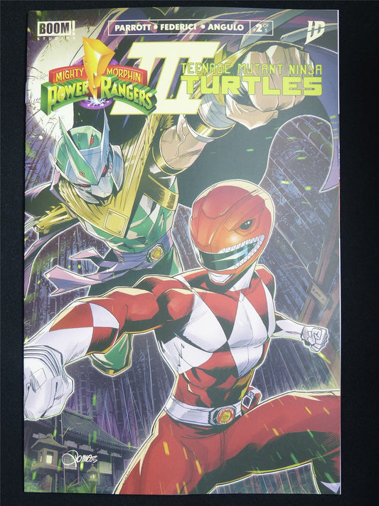 Mighty Morphin POWER Rangers / Teenage Mutant Ninja Turtles III #2 - Sep 2025 Boom! Comic #4H9