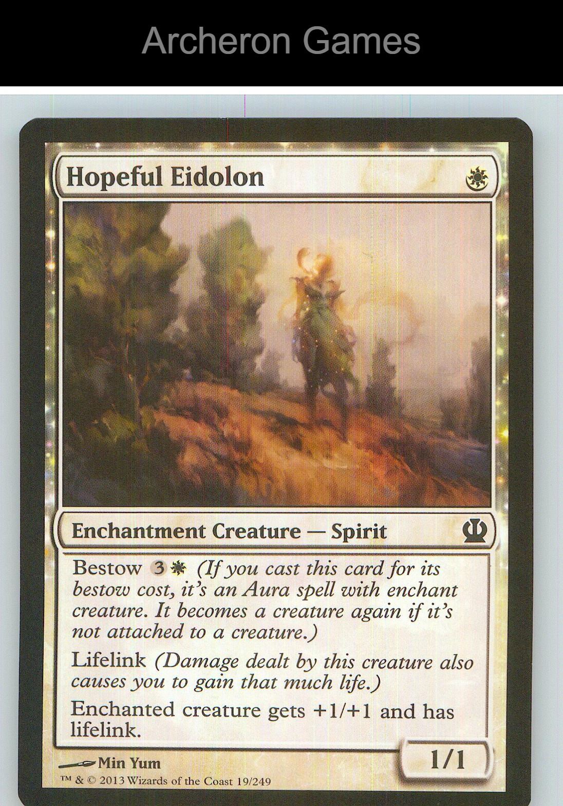 Hopeful Eidolon THS 19 C MTG Card NM/EX+