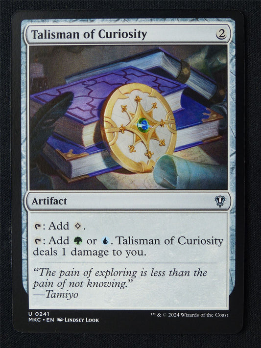 Talisman of Curiosity - MKC - Mtg Card #29