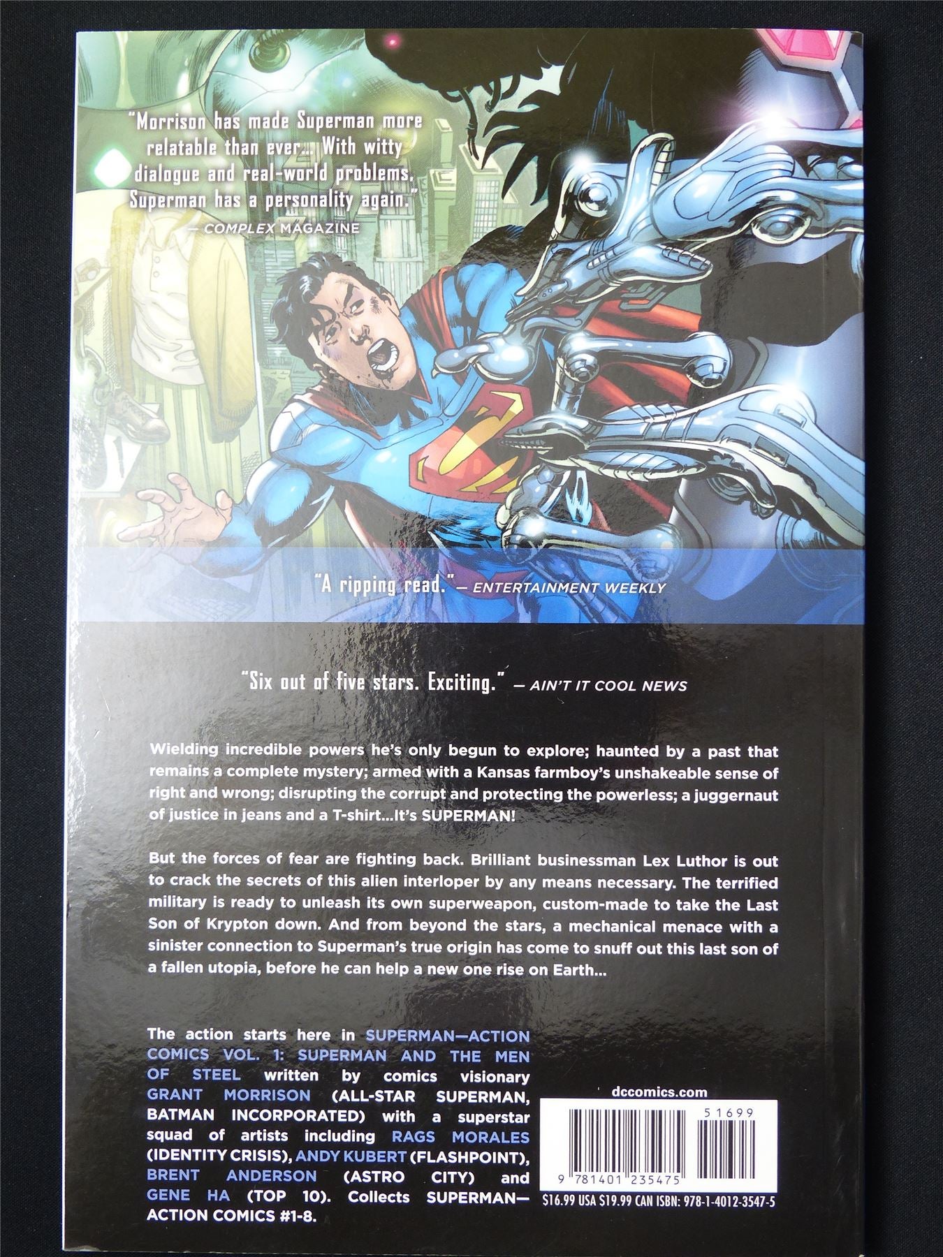 Superman Action Comics volume 1: Superman and the Men of Steel - DC Graphic Softback #QO