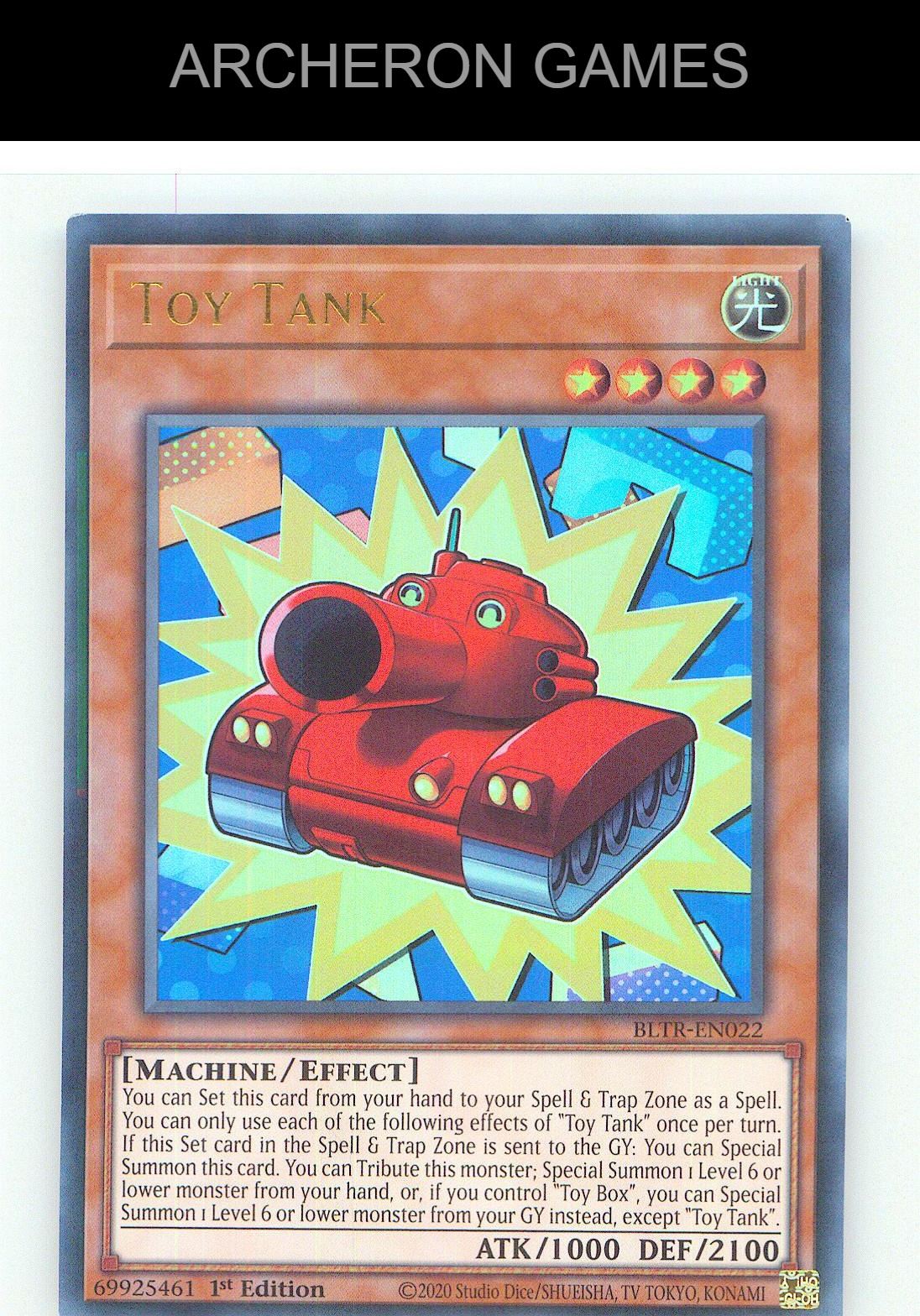 Toy Tank Ultra Rare YUGIOH Card 1st Edition