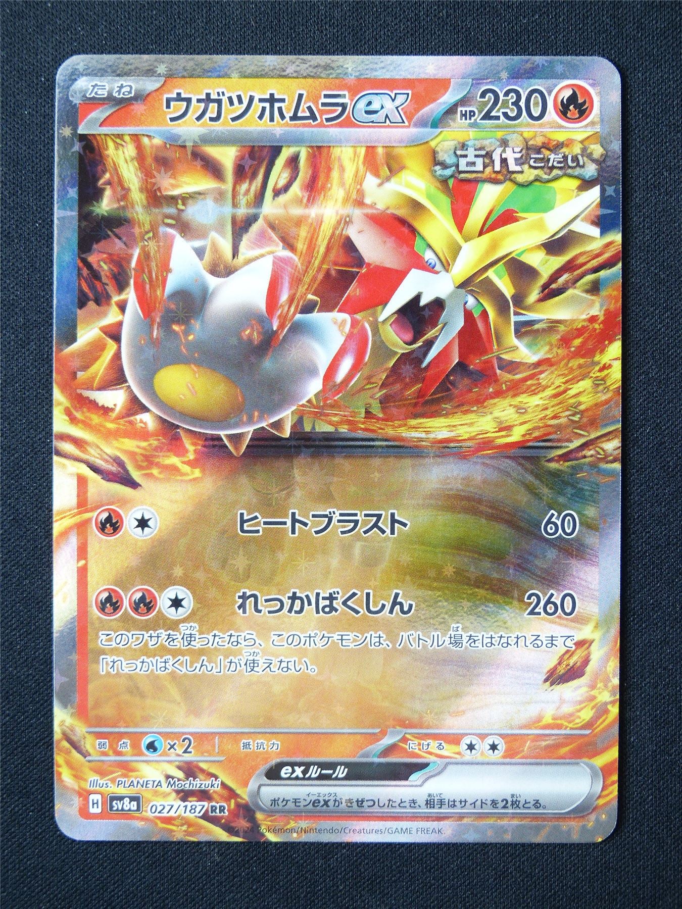 Gouging Fire EX 027/187 Holo - Pokemon Card #6UV