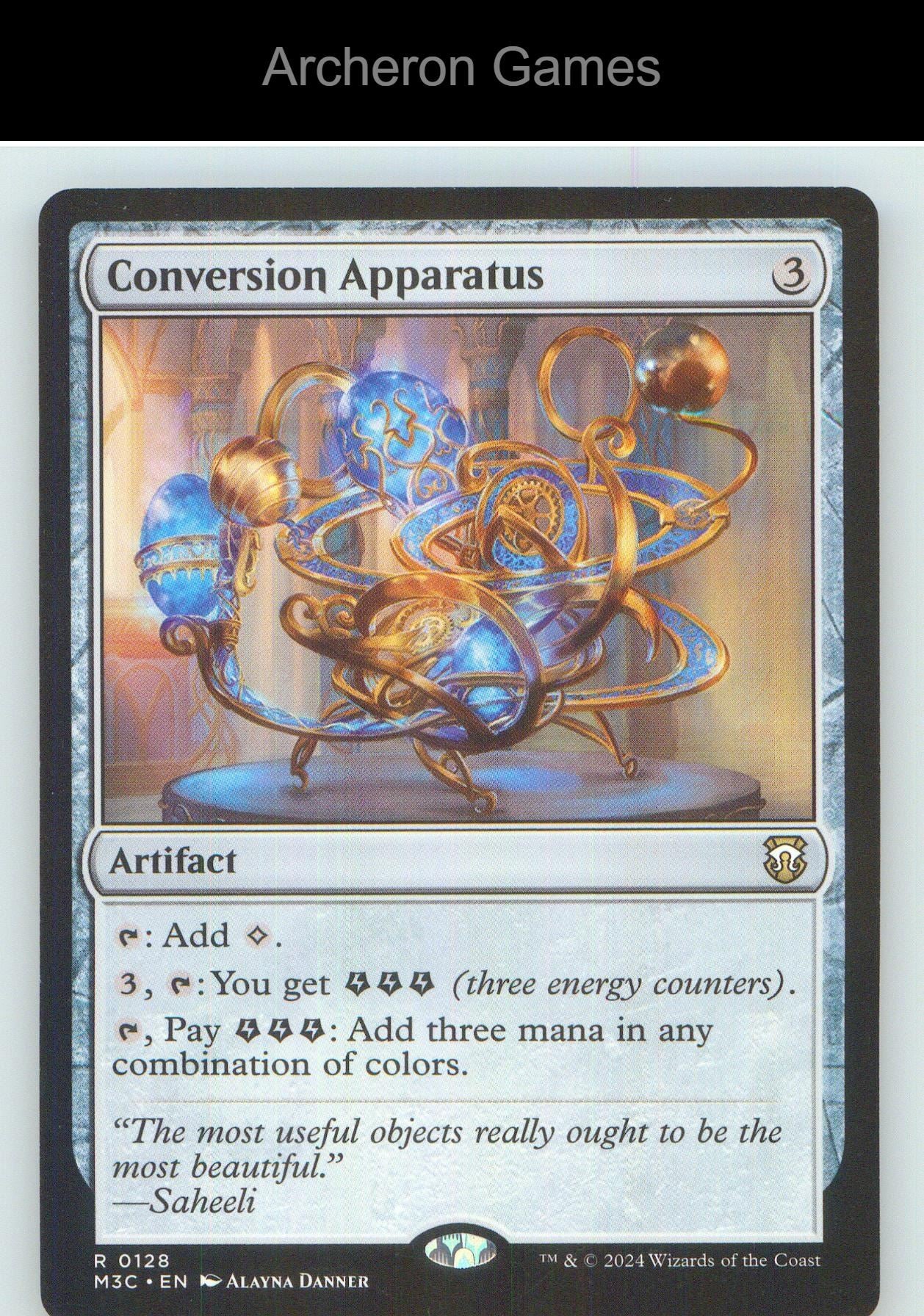 Conversion Apparatus 128 R MTG Card NM/EX+