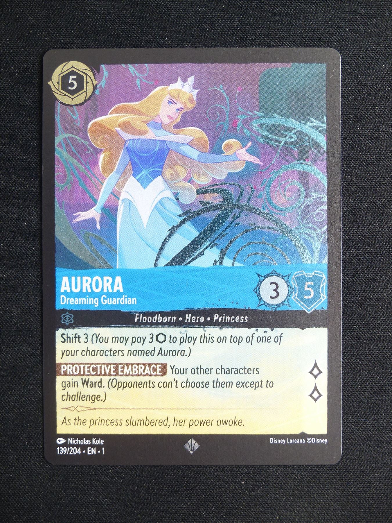 Aurora Dreaming Guardian 139/204 Foil - Lorcana Card #26L