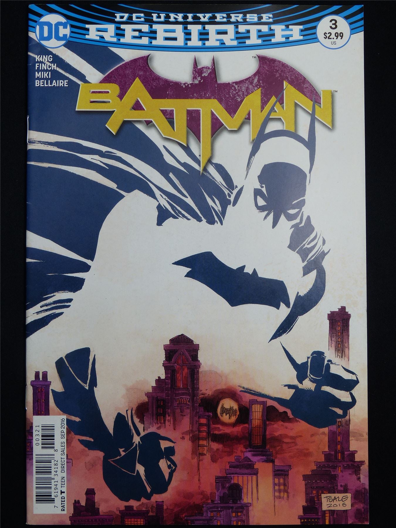 BATMAN #3 Rebirth - DC Comic #2US