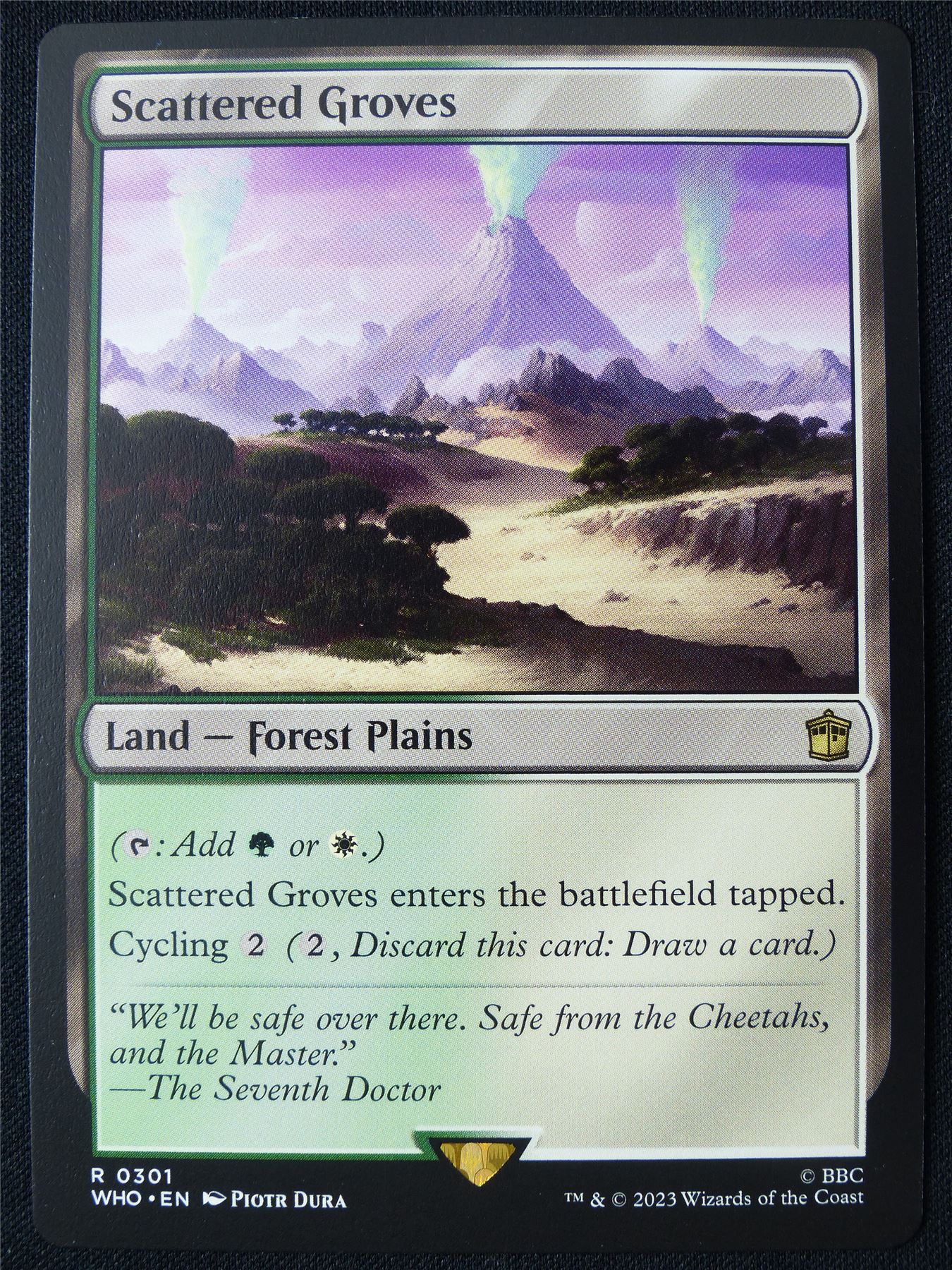 Scattered Groves - WHO - Mtg Card #1IO