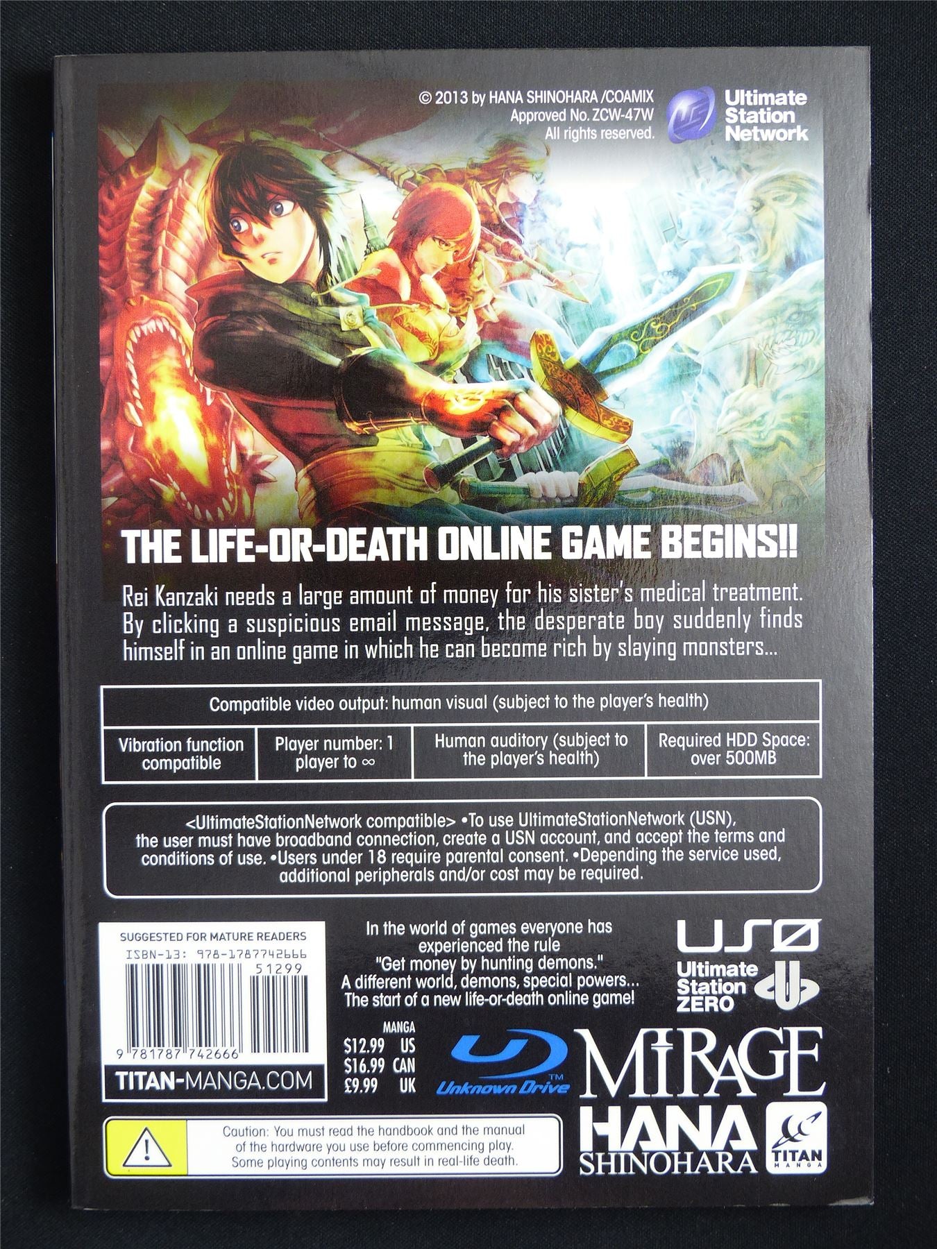 My Name is Zero Volume 1 - Titan Manga #1FF