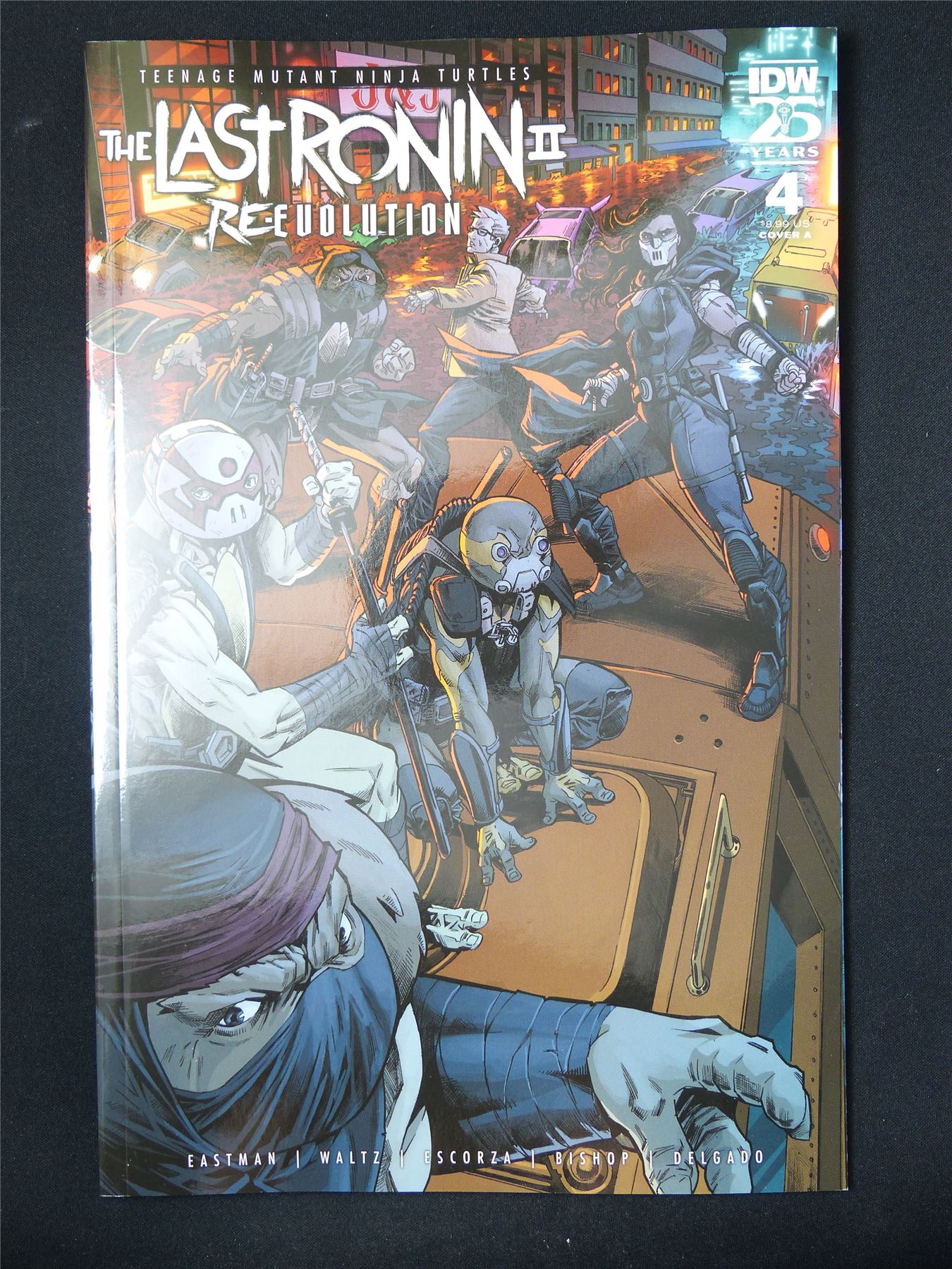 TEENAGE Mutant Ninja Turtles II: Re-Evolution #4 - B&B Jan 2025 IDW Comic #876