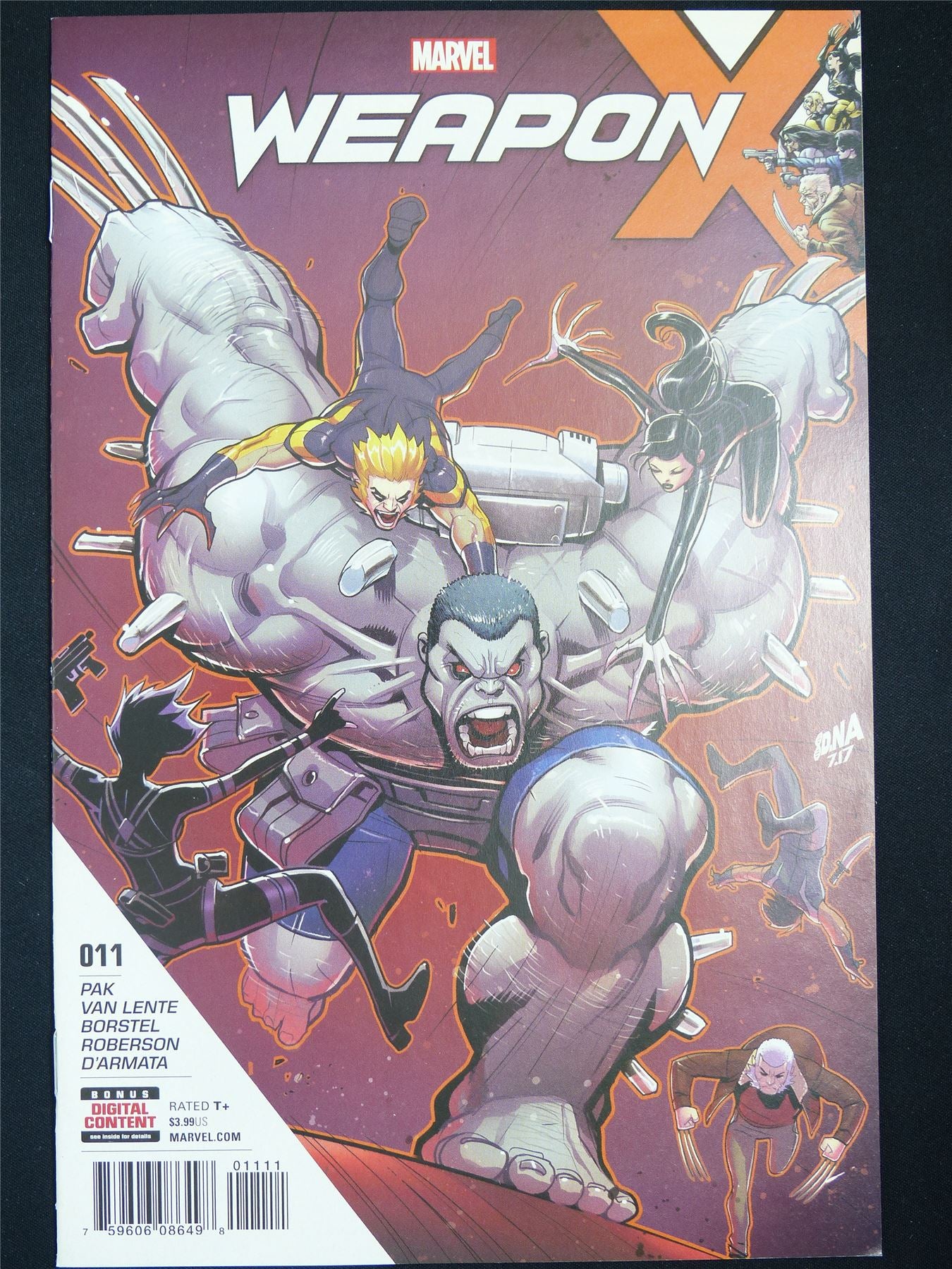 WEAPON X #11 - Marvel Comic #UU