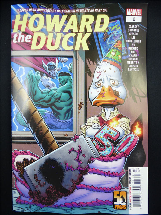 HOWARD The Duck #1 - Jan 2024 Marvel Comic #12Z