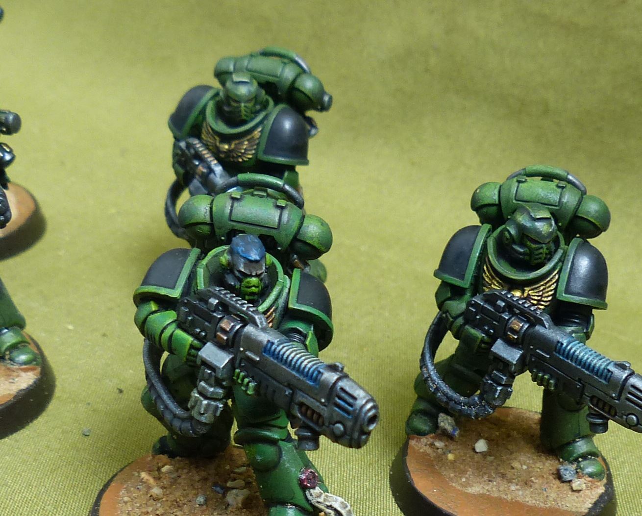 Hellblaster Squad set of 5 painted - Space Marines - Warhammer 40K #5BH