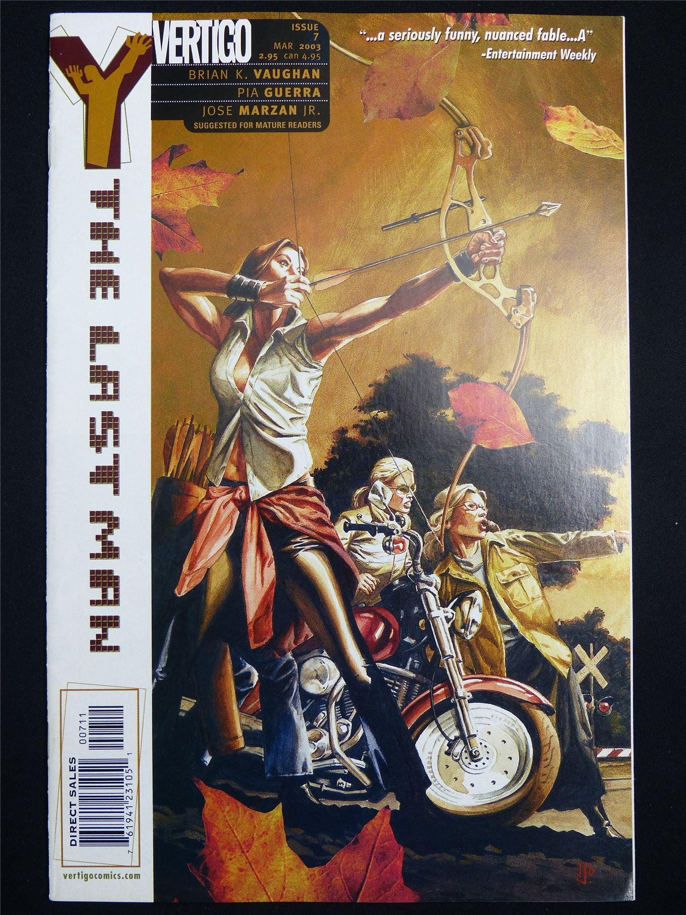 The LAST Man #7 Cvr A - DC Vertigo Comic #3UT