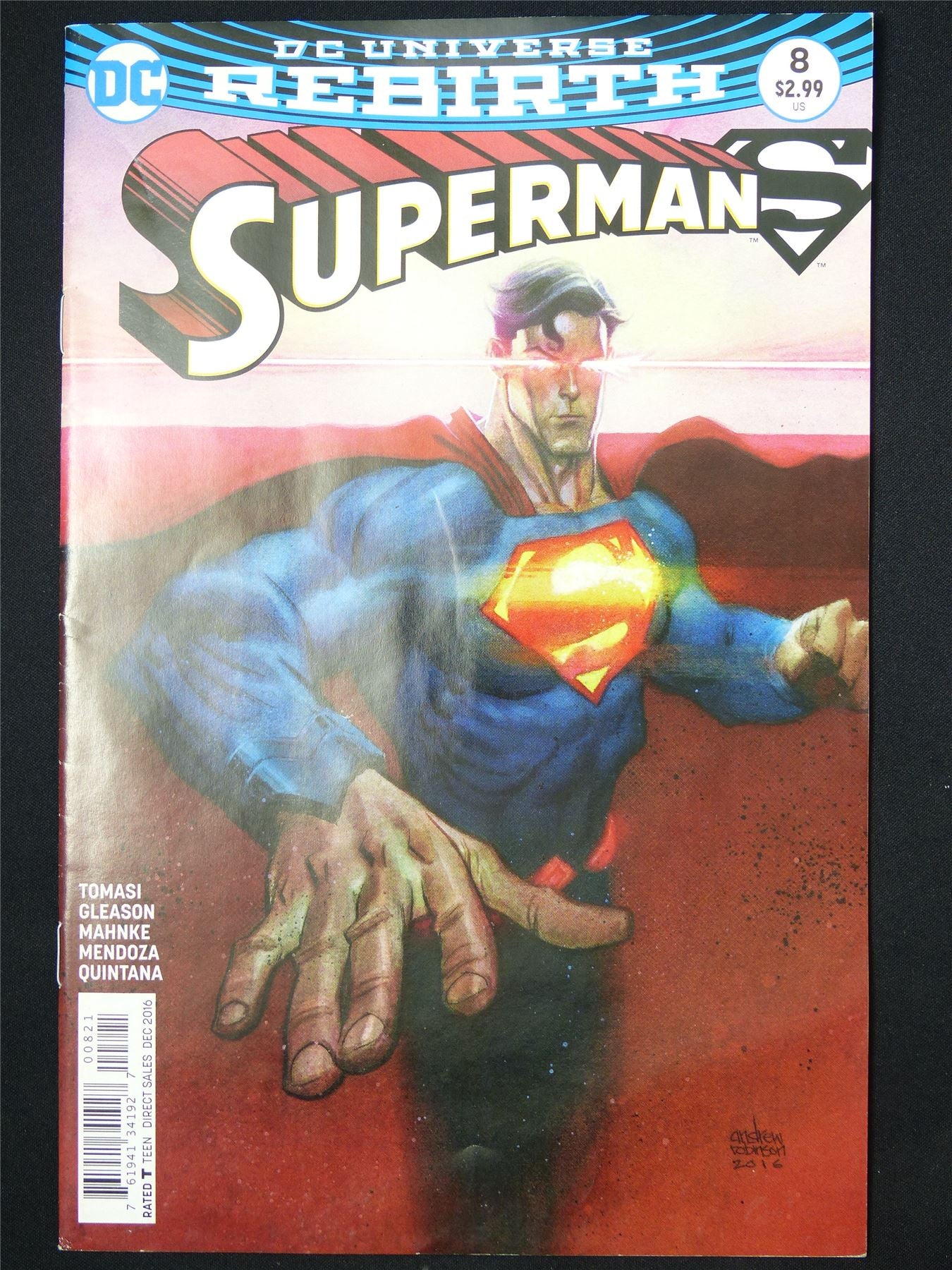SUPERMAN #8 Rebirth - DC Comic #1DC