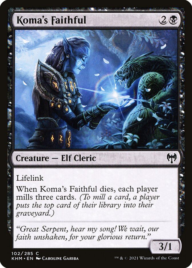 Koma's Faithful - Kaldheim khm