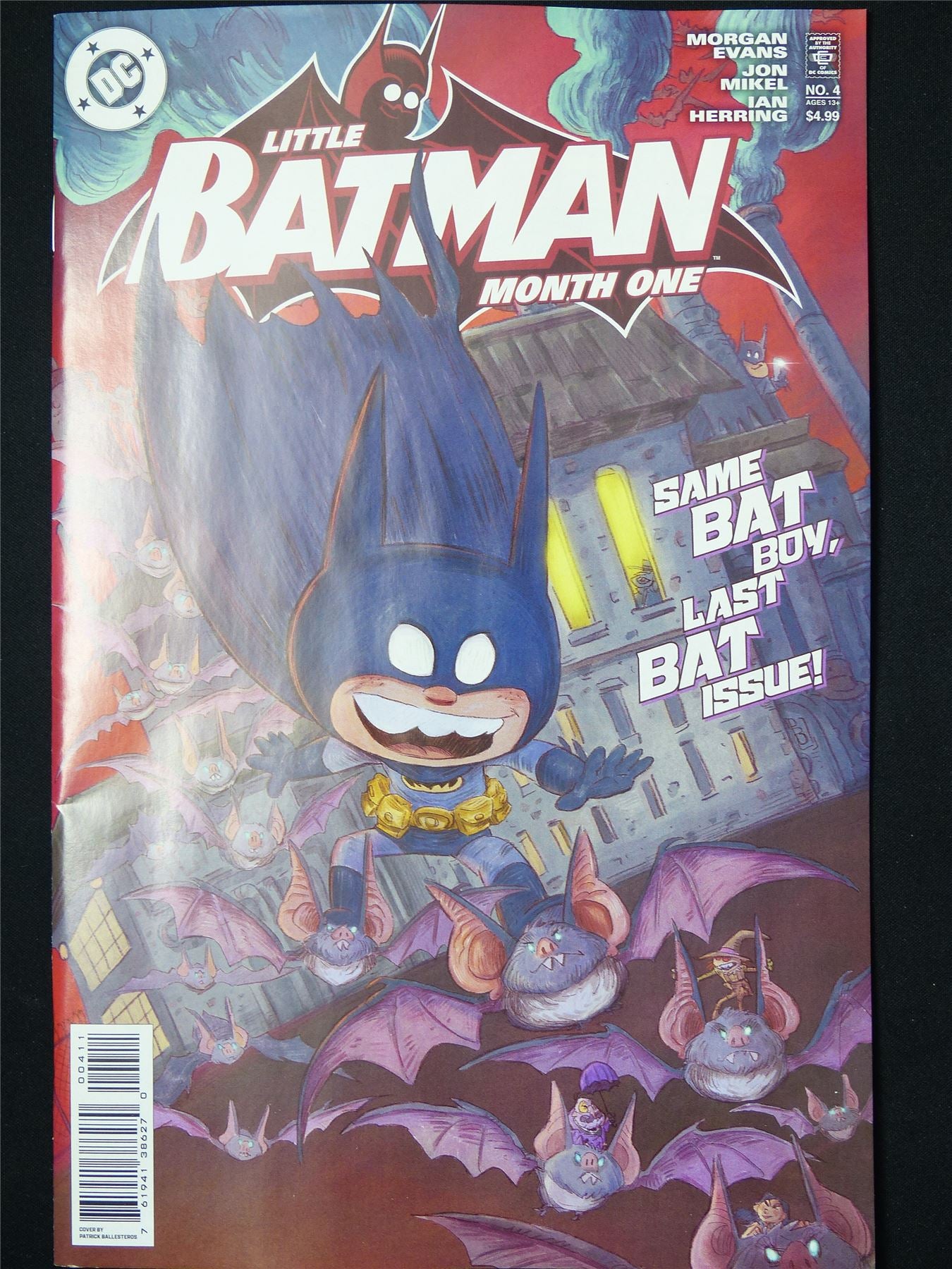 Little BATMAN Month One #4 - B&B Apr 2025 DC Comic #FI