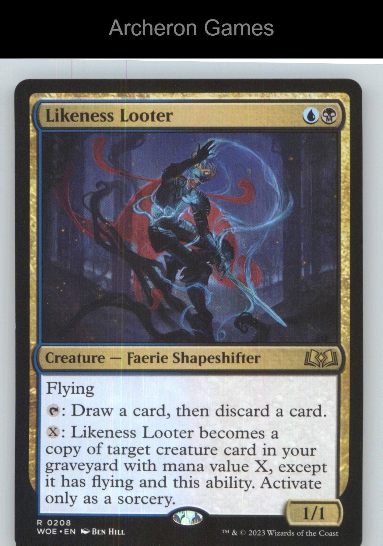 Likeness Looter WOE 208 R MTG Card NM/EX+