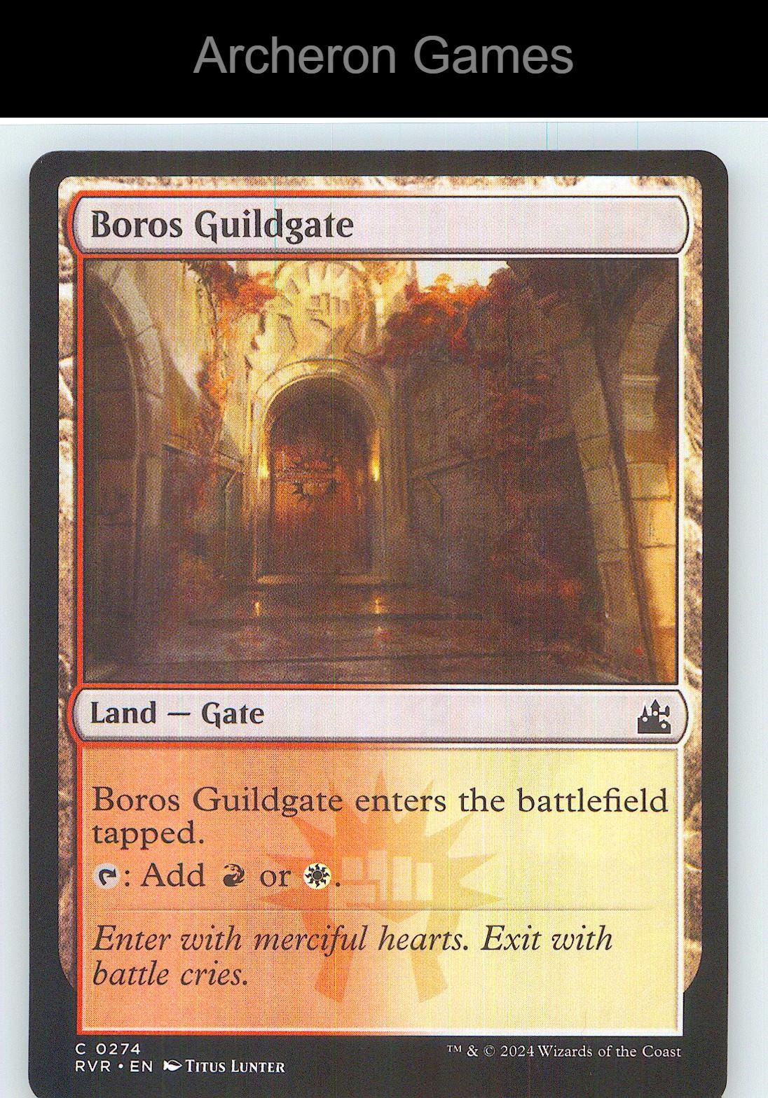 Boros Guildgate RVR 274 C MTG Card NM/EX+