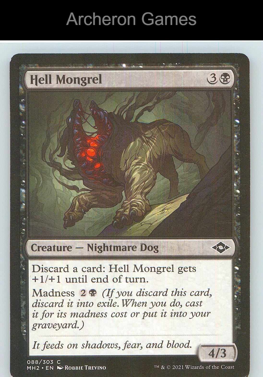Hell Mongrel MH2 88 C MTG Card NM/EX+